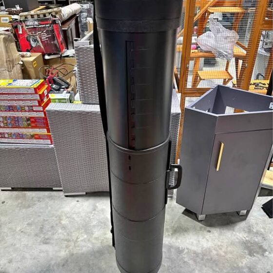 Relaxdays Extendable Poster Roll, Safe Transport of Posters and Drawings